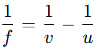 Lens Formula