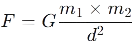Newton’s Universal Law of Gravitation Mathematically